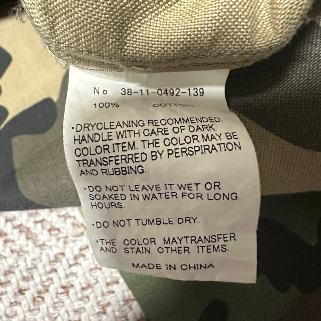 BEAMS PLUS camo shirt 상품이미지4