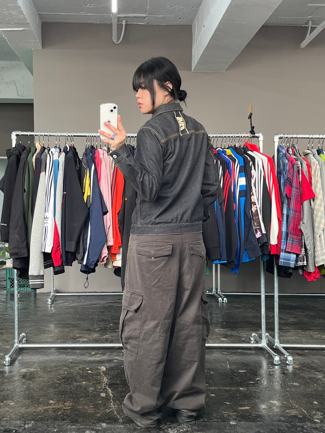 EVISU 트러커 데님 자켓 상품이미지5