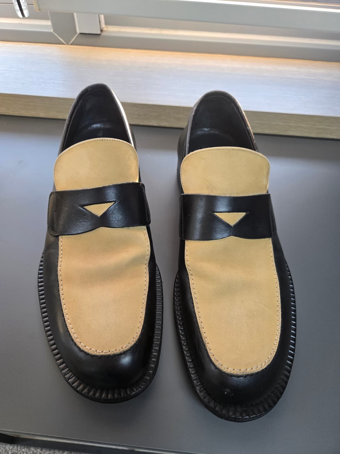 Bally 투톤 페니로퍼 상품이미지1