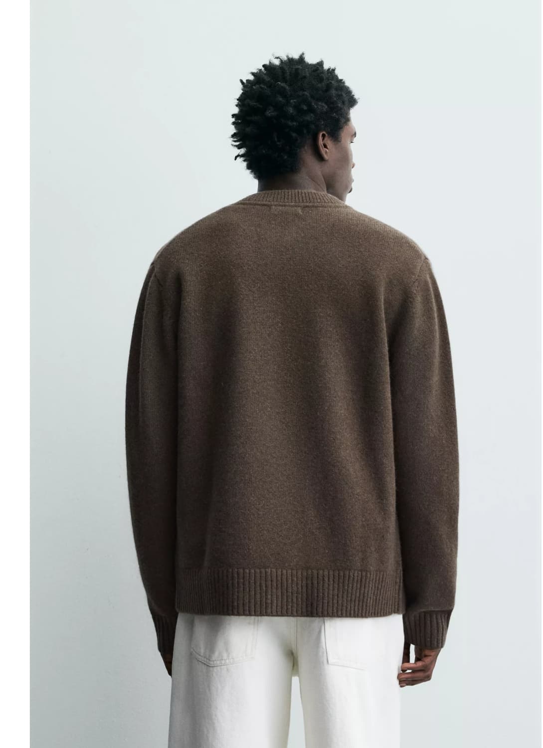 자라 울 니트집업 새상품 상품이미지3