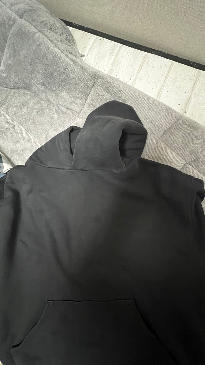 [m]아킴보 클럽 후드 페이디드 블랙 상품이미지2