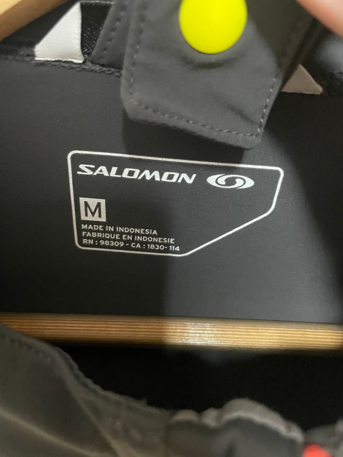 살로몬 윈드스토퍼 후드 자켓 M (100) 상품이미지2