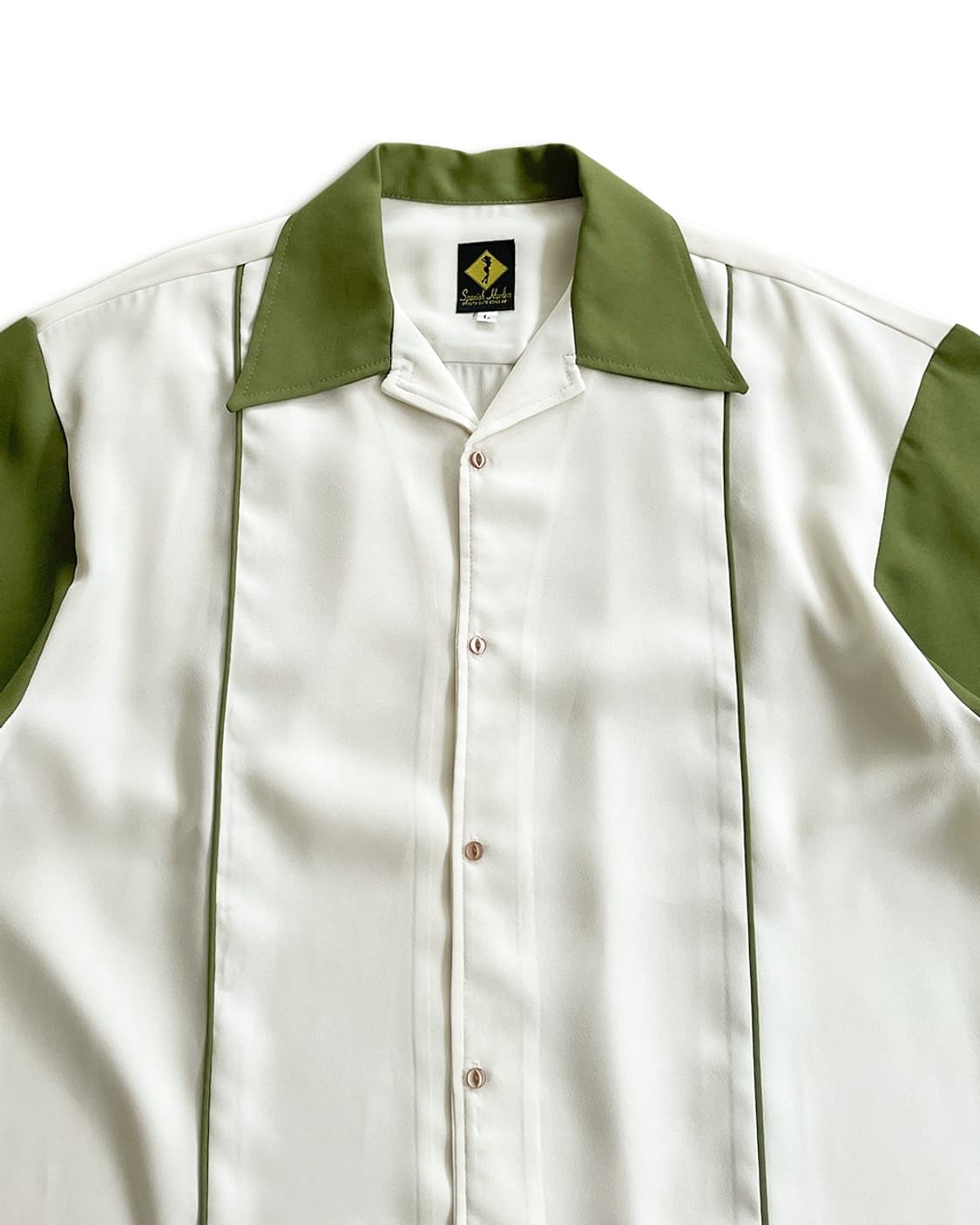 90s Spanish Harlem USA Bowling Shirt  상품이미지3