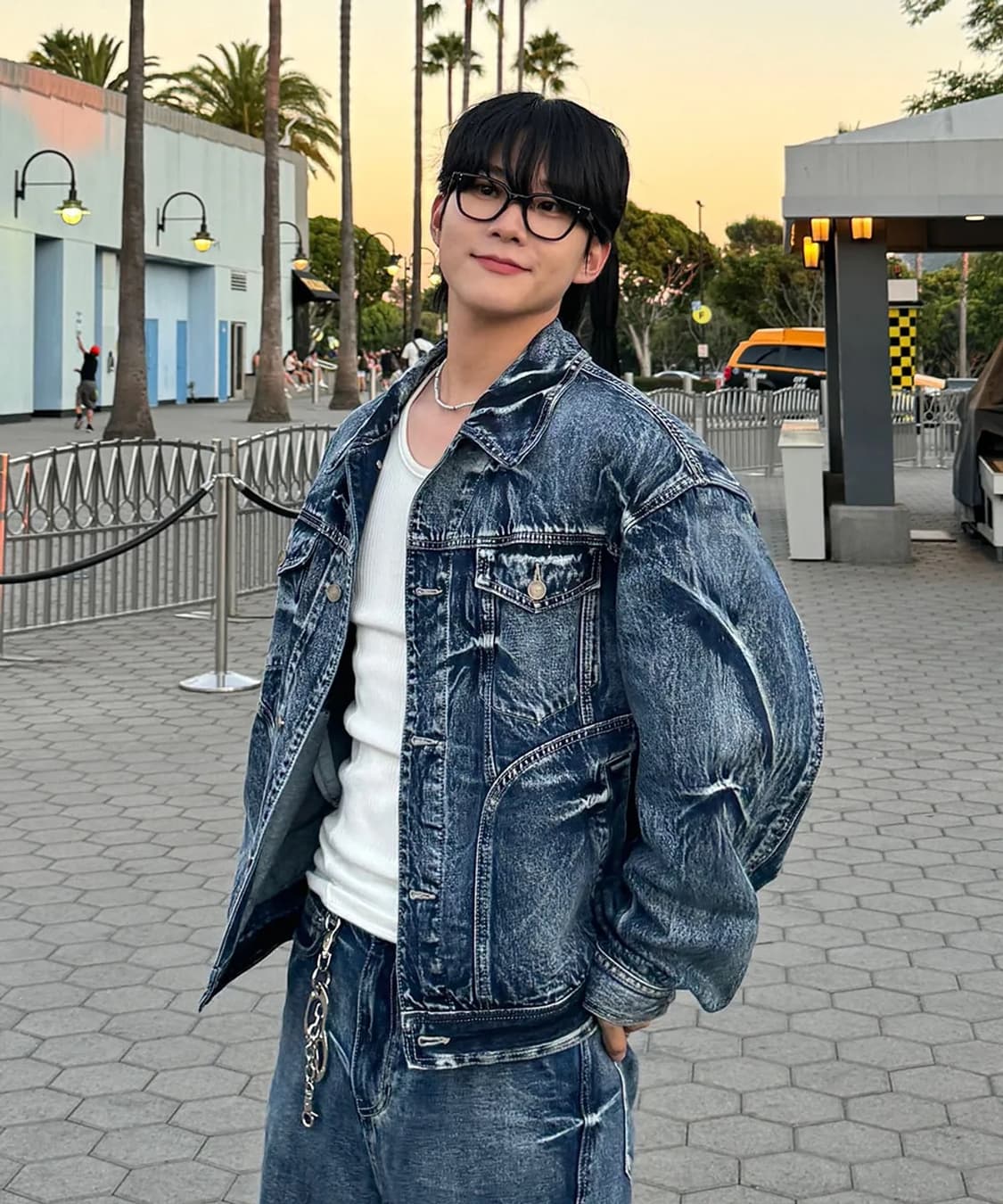 메종미네드 데님 셋업(개별구매 가능) 상품이미지2