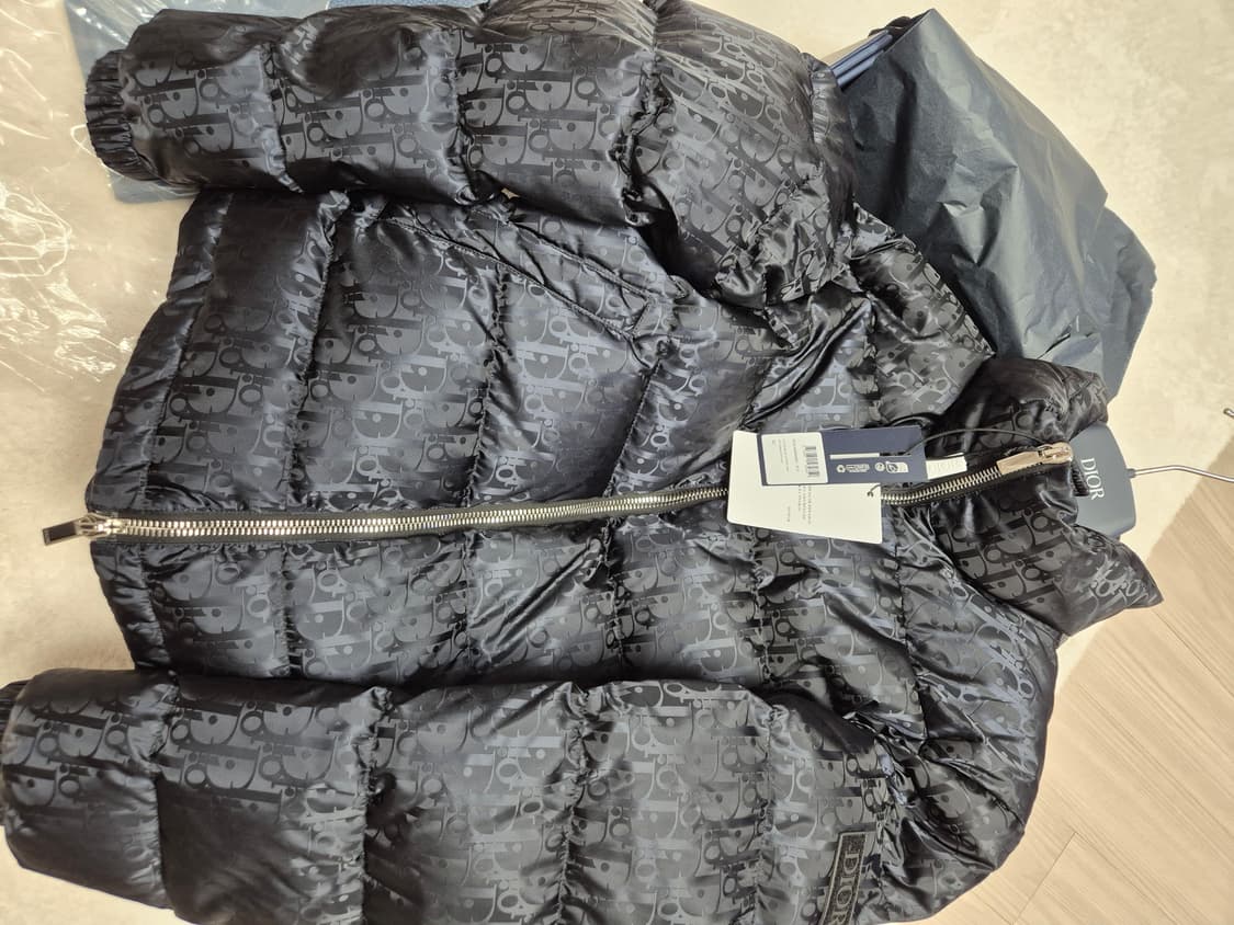 [새상품 / 풀구성 ] 디올 오블리크 패딩 블랙 상품이미지6