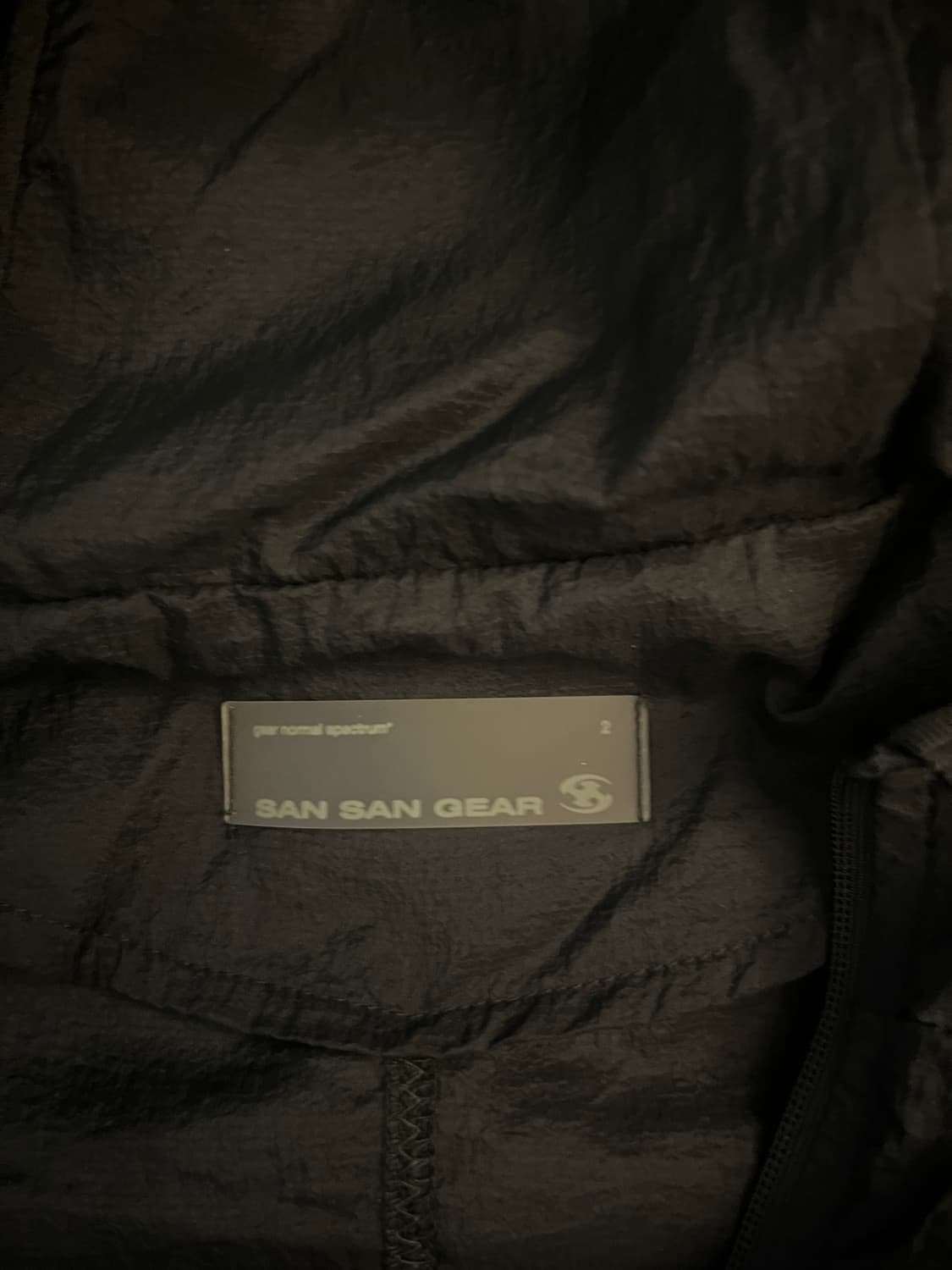 Sansan gear 24ss pannled windbreaker 상품이미지2