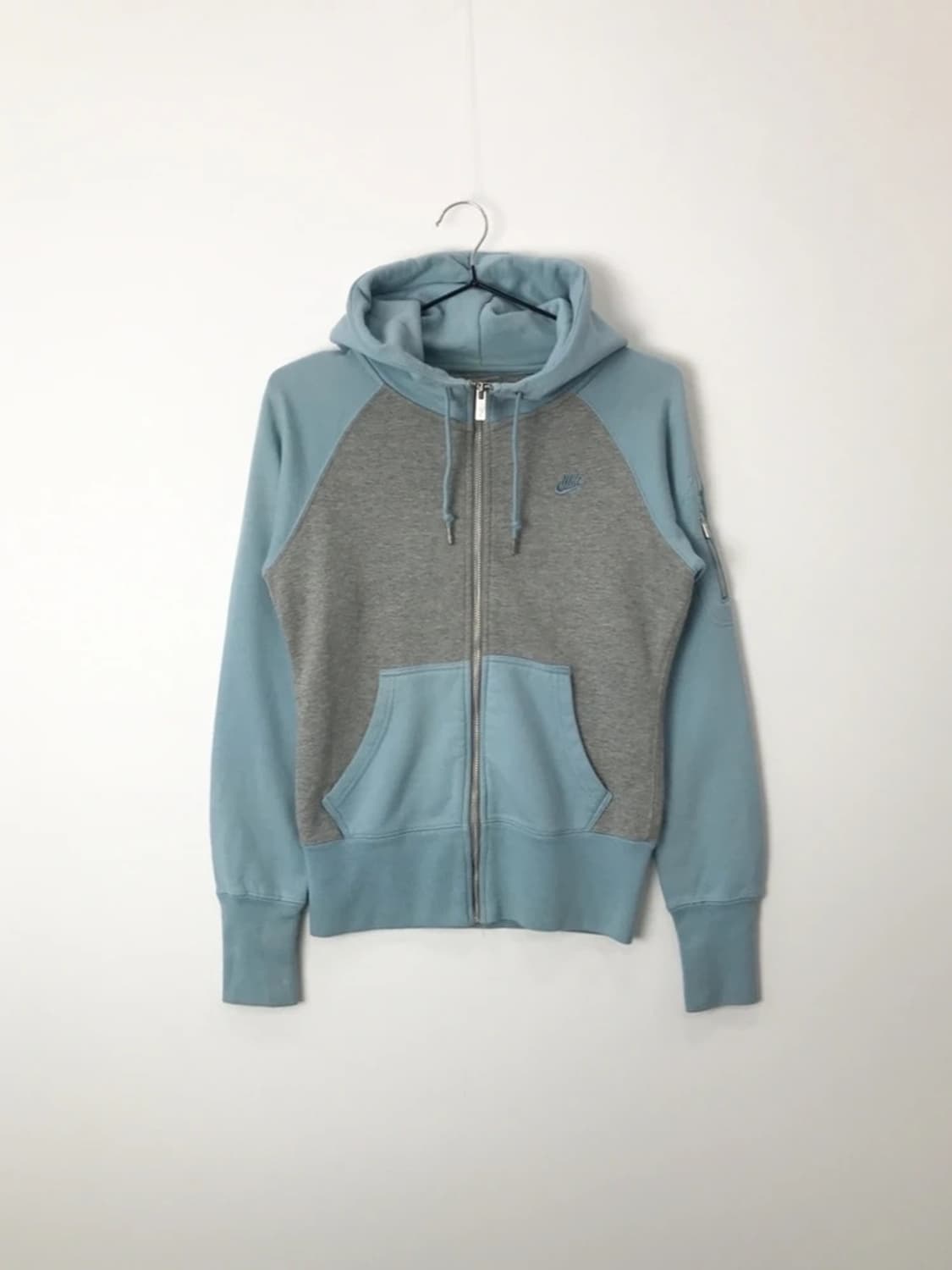 Nike Sky Blue Zip Up Hoodie 상품이미지3