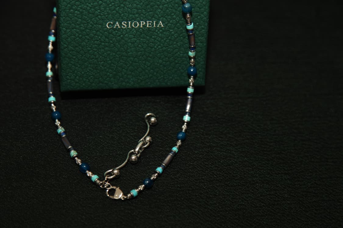 CASIOPEIA Blue tongued Necklace  ﻿원석 목걸이 상품이미지7