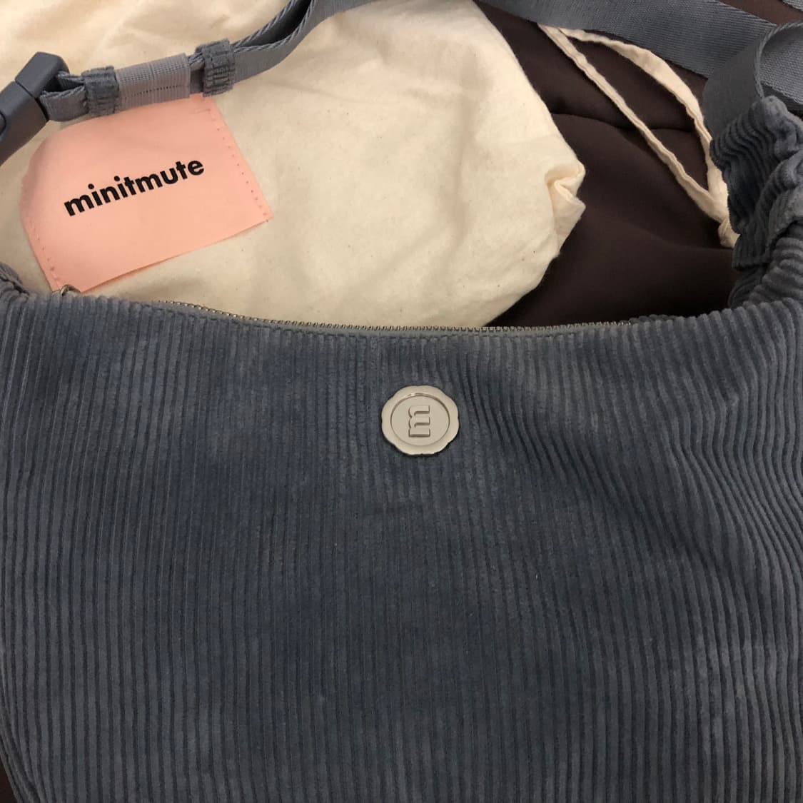 미닛뮤트 clo waist - corduroy blue 상품이미지2