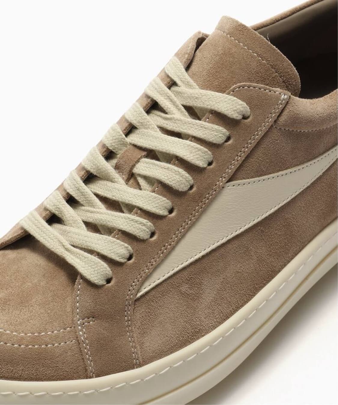 [42] 릭오웬스 빈티지 레더 스니커즈 베이지 상품이미지2