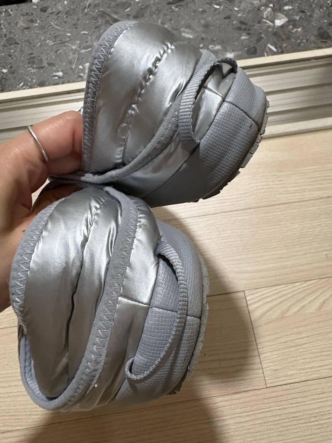 노스페이스 패딩 슈즈 245 상품이미지5