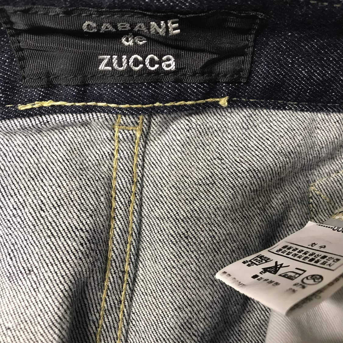 ZUCCA 주카 데님 팬츠 S(W) 상품이미지7