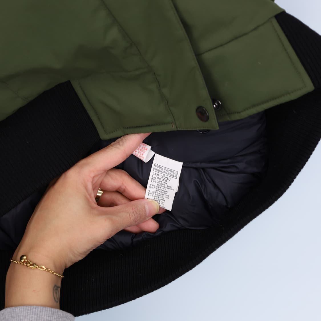 [95(L)] 노스페이스 맥머도 구스다운 패딩 1205HR1 상품이미지6