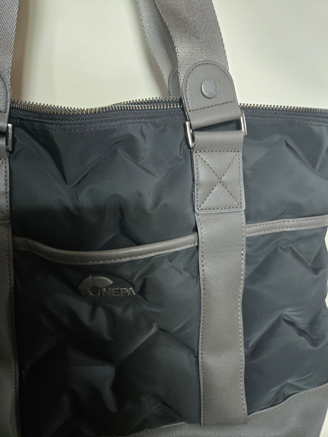 네파 블랙 퀼팅 토트백 가방 상품이미지8