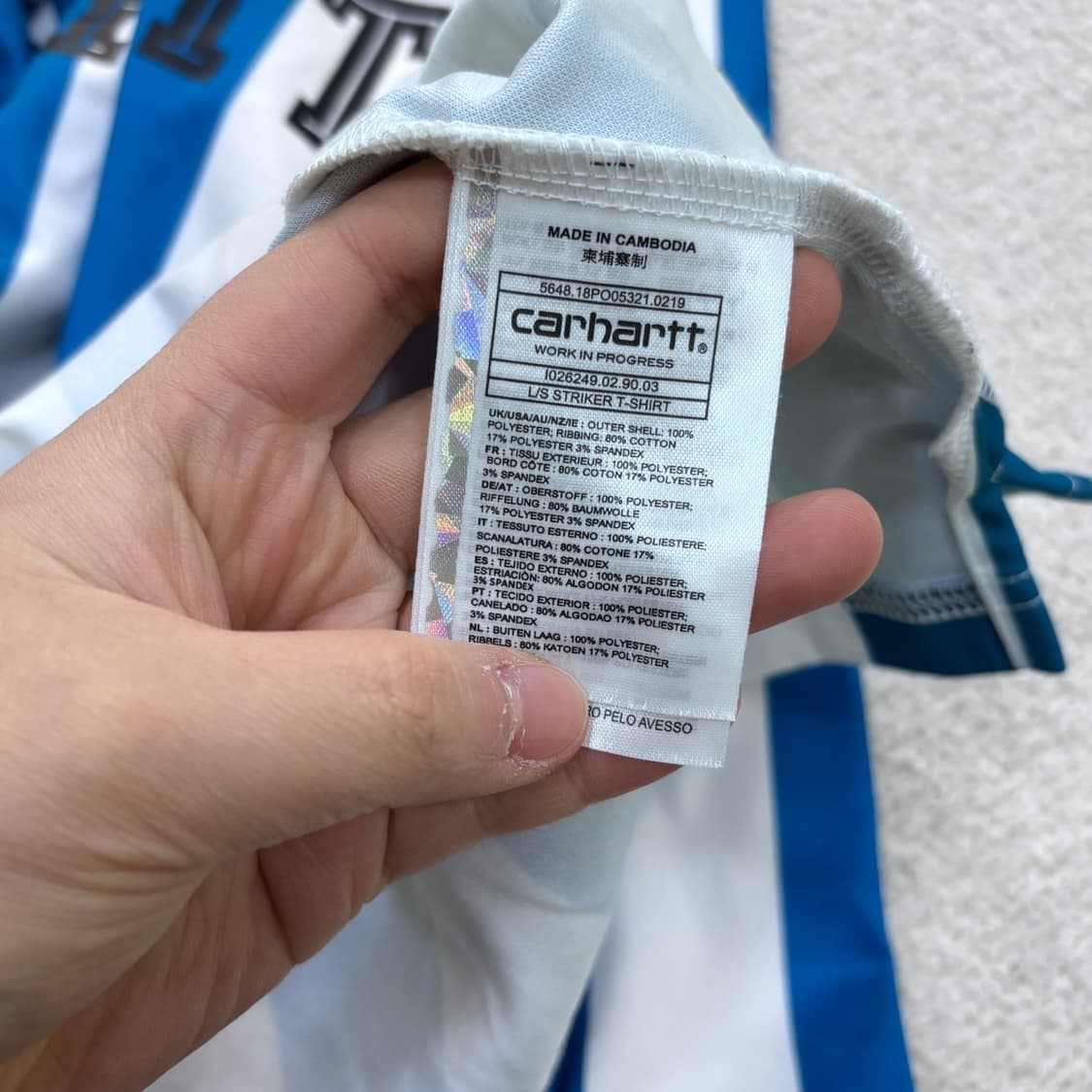 S 칼하트 스트라이커 저지 0407E1 상품이미지4