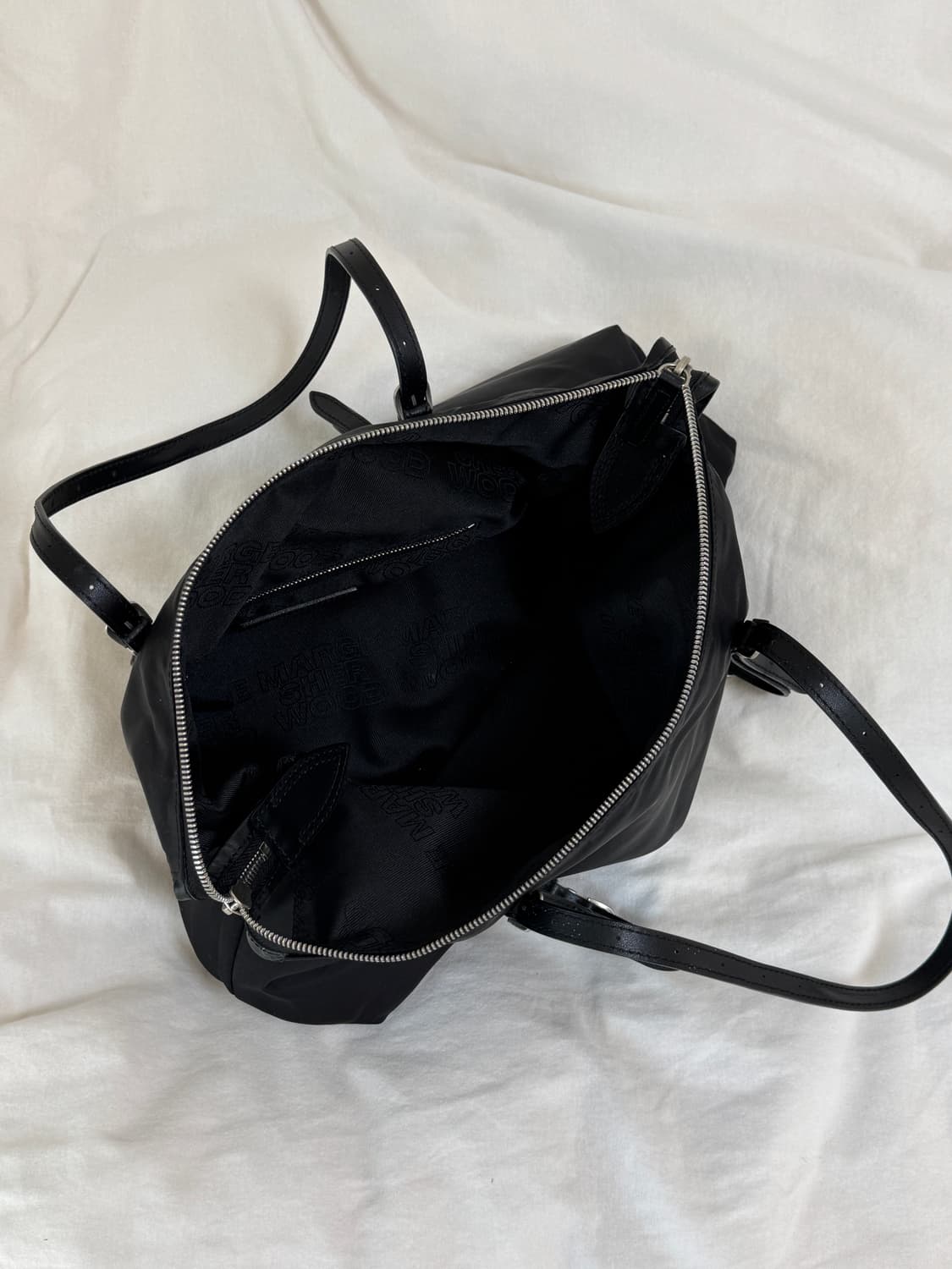 마지셔우드) 나일론 벨트 스트랩 백 상품이미지3