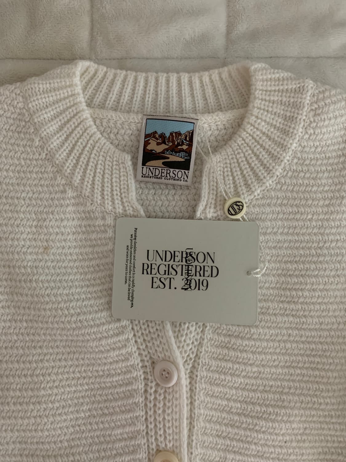 도매택 언더슨 니트 가디건 상품이미지4