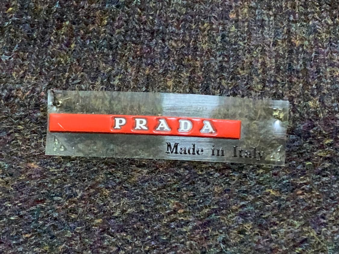 PRADA 프라다 풀집업 니트웨어(울)50 사이즈 상품이미지7