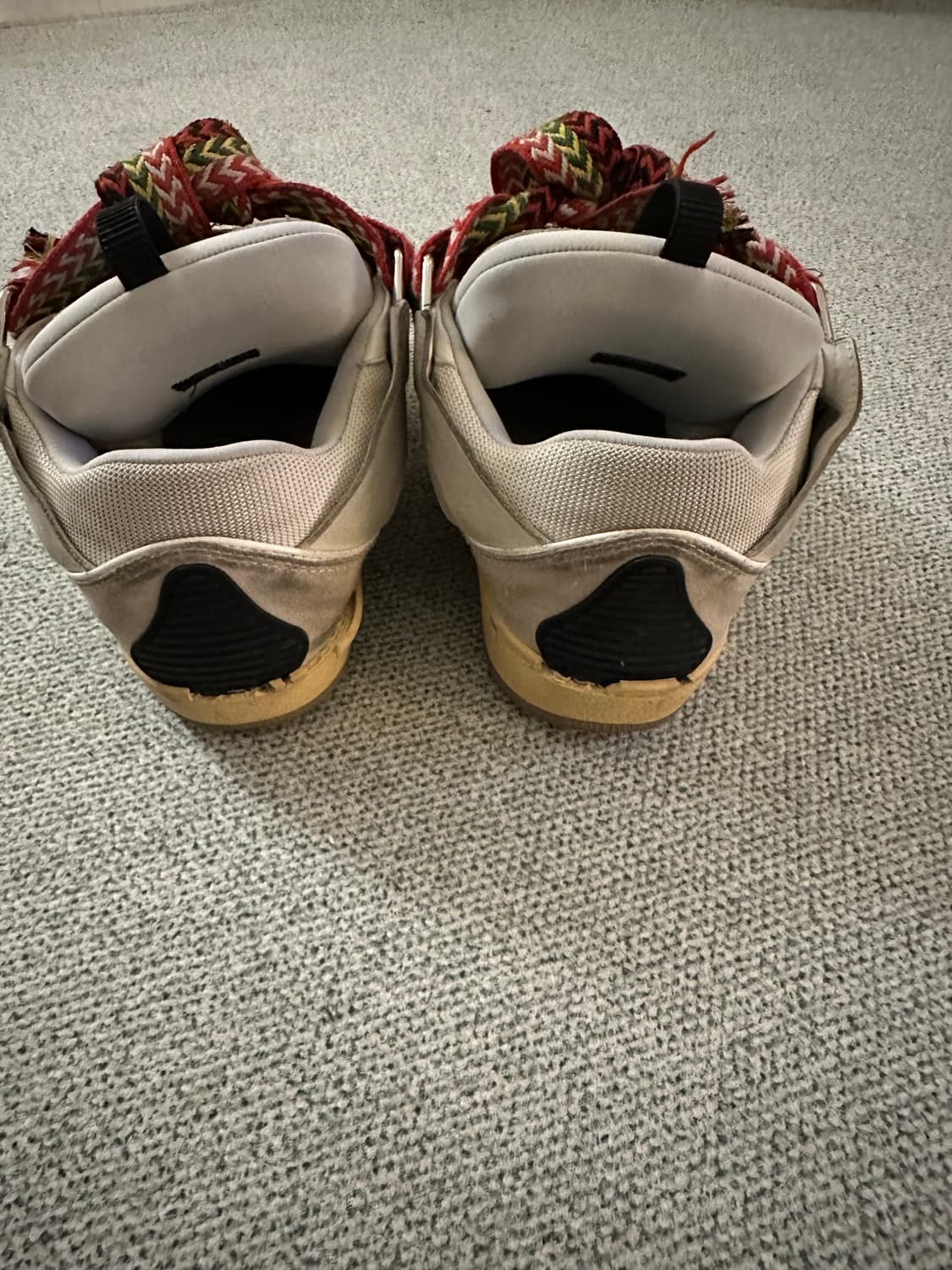 Lanvin 커브 레이스업 스니커즈 43 상품이미지4