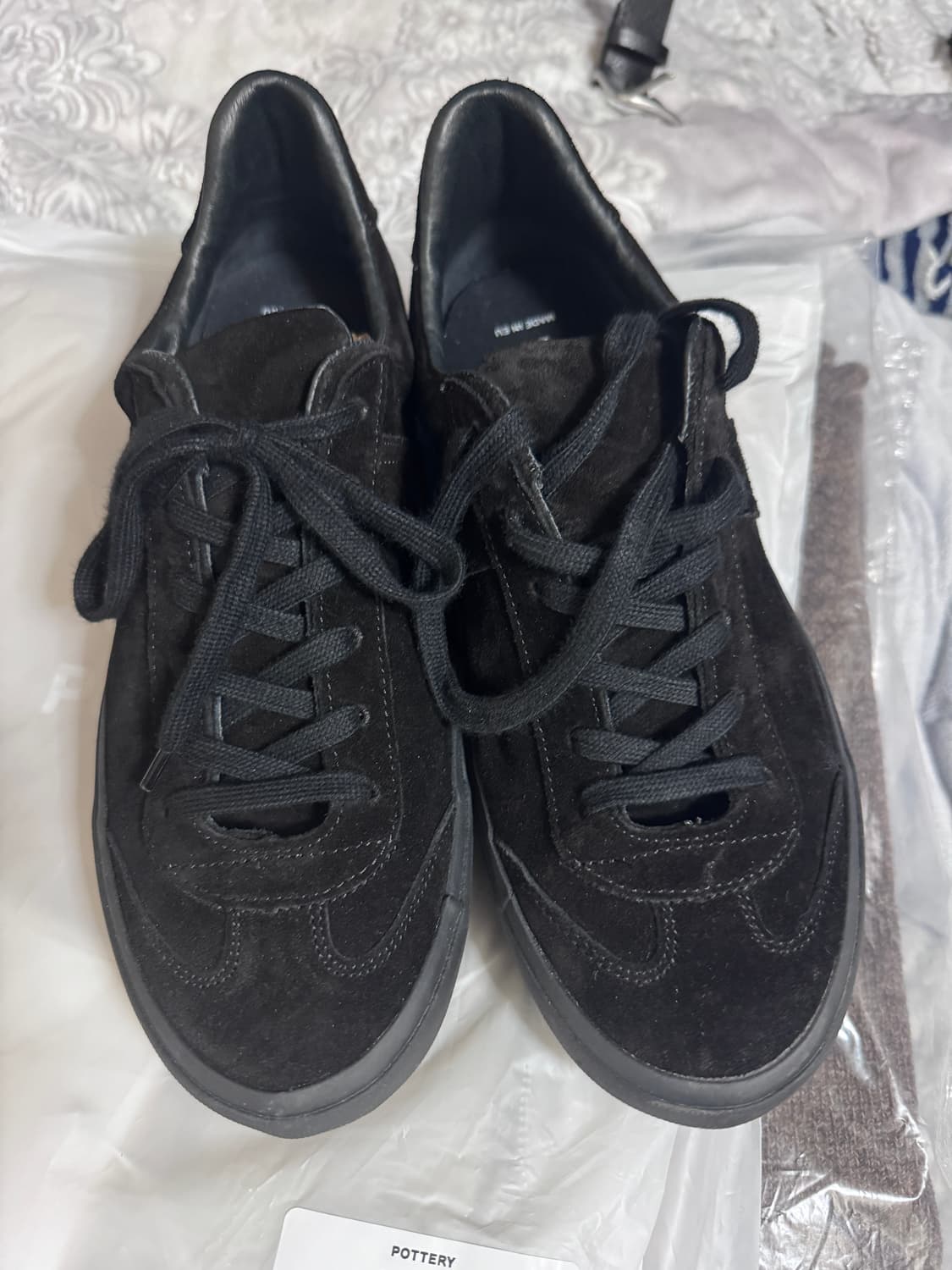 리프로덕션오브파운드x스틸바이핸드 독일군 블랙 42(260) 상품이미지2