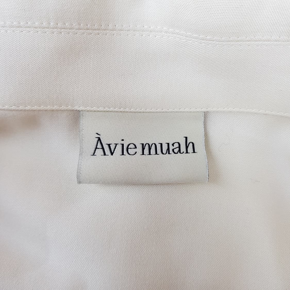 Aviemuah 아비에무아 배색 커프스 크롭 반팔 자켓 2사이즈 상품이미지5
