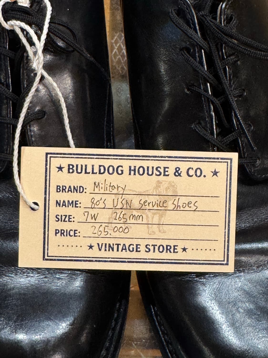 오리지널 80s USN Service Shoes (265,7W) 상품이미지6