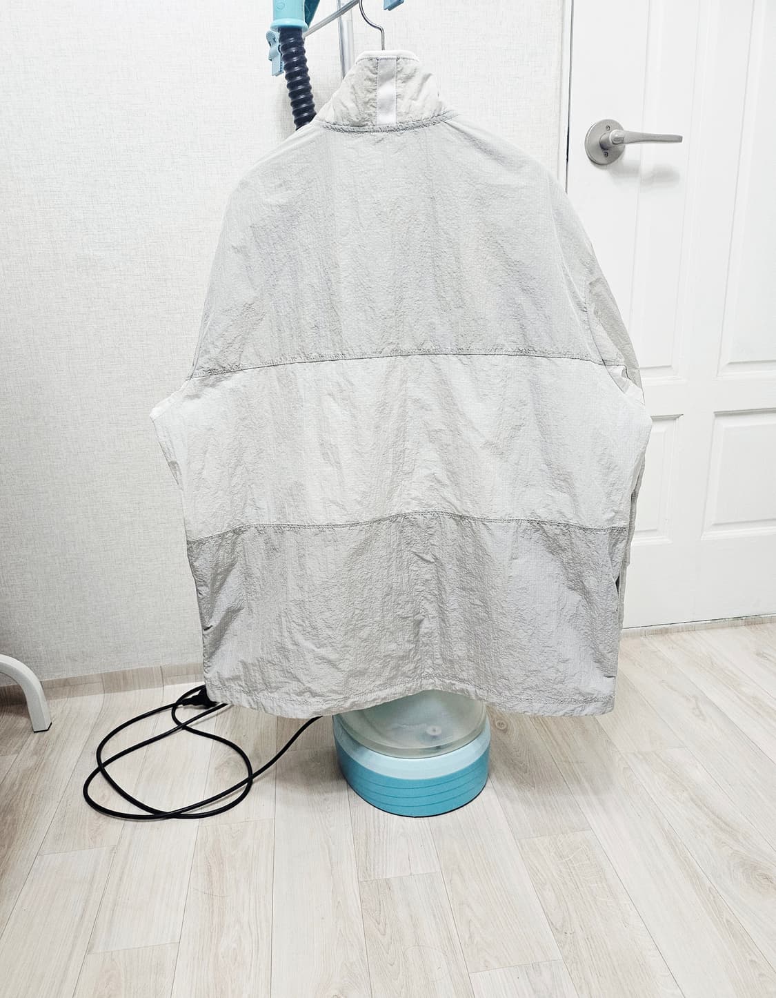 (110~115)2XL☆초대장급☆나이키 에어우븐아노락[회색그레이]바람막이 상품이미지7