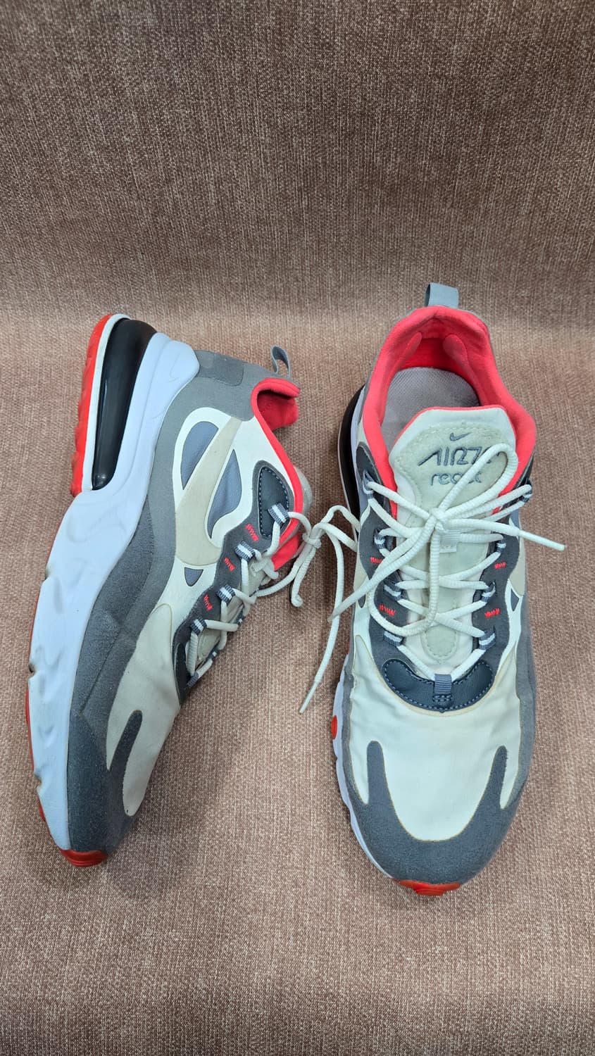 나이키 280mm- 에어맥스 리액트 스모크그레이  상품이미지1