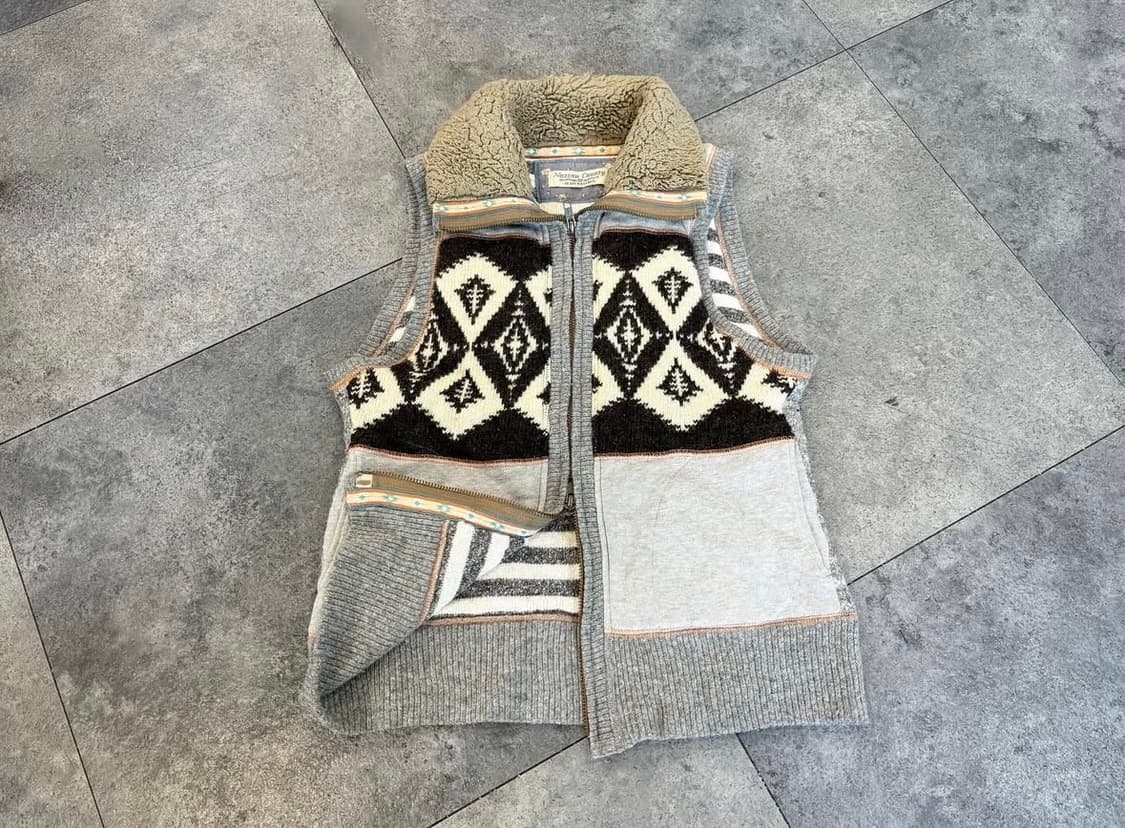 히피7부탑, 패턴베스트, 크로쉐베스트, 캉캉스커트 상품이미지5