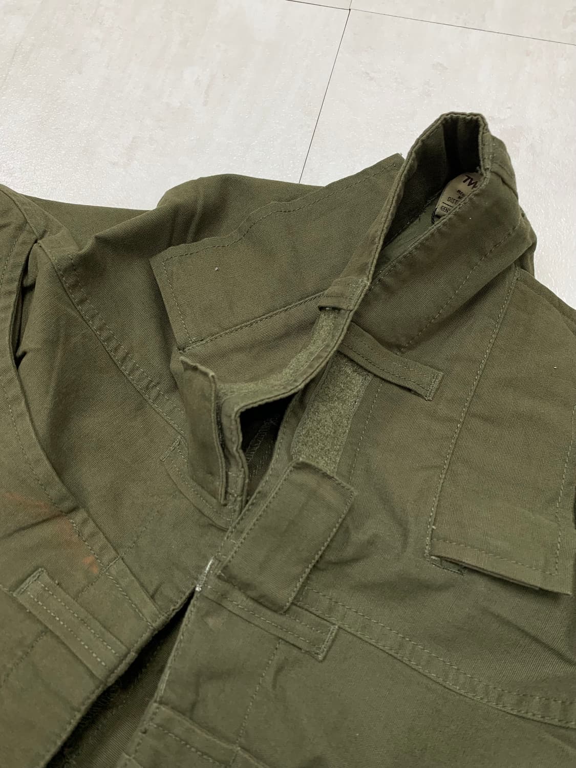 Two ancle 카키 카고팬츠 #61 상품이미지7