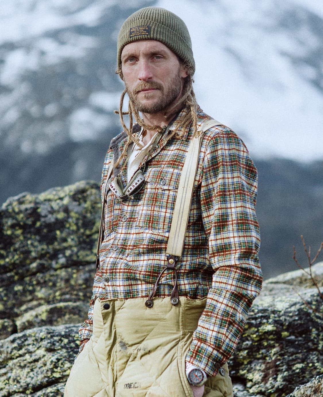 rrl 더블알엘 체크 울 블렌드 트윌 워크셔츠 상품이미지4