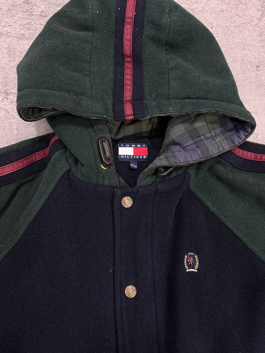 타미힐피거 모직 후드 점퍼 상품이미지4