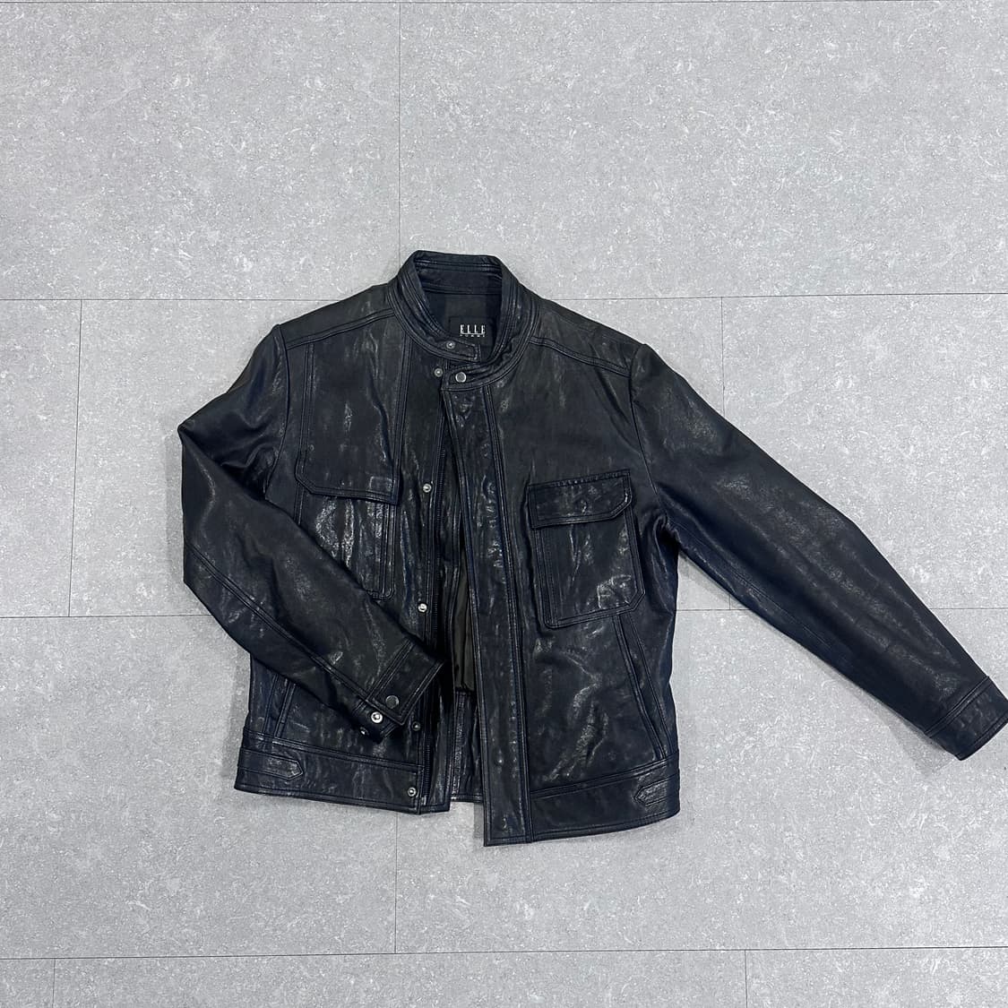 Elle 양가죽 라이더자켓(남성)  상품이미지1