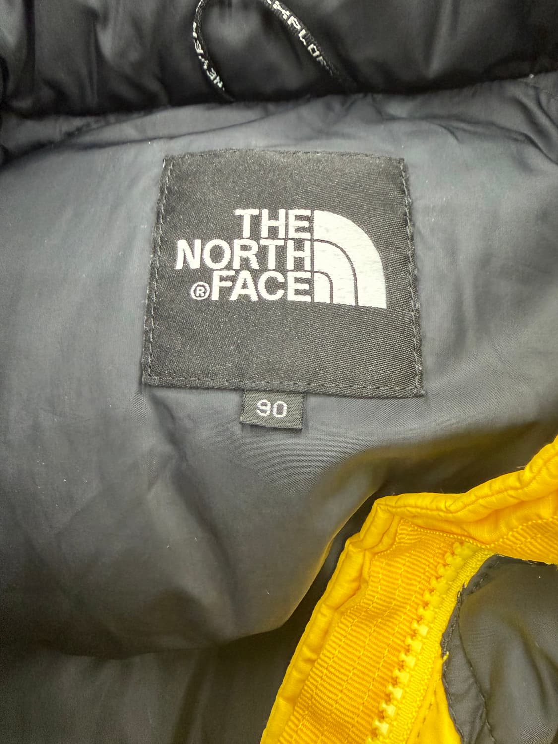 노스페이스 700 구형 눕시 옐로우  구스 패딩 자켓 상품이미지7