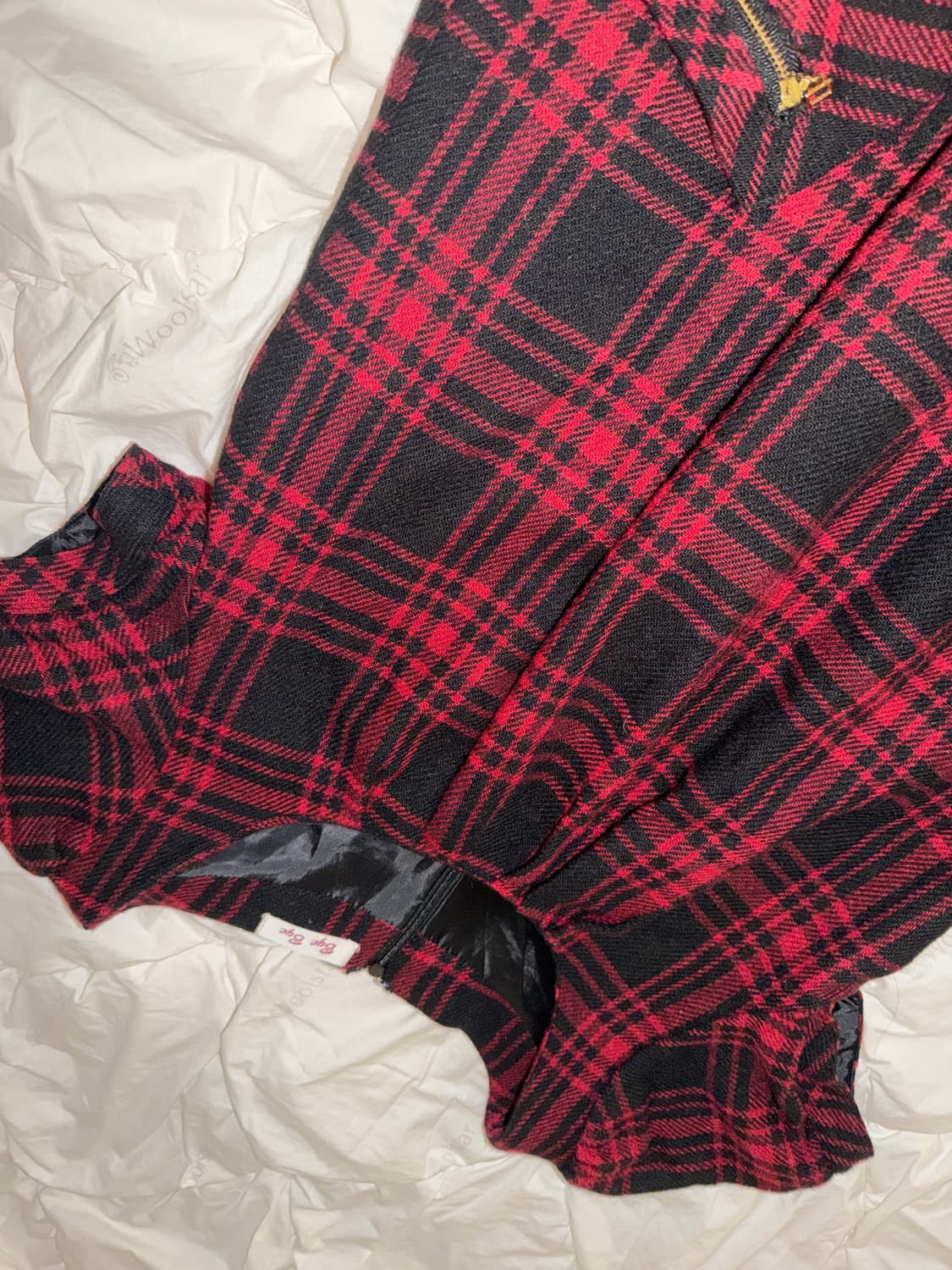 Bye bye 체크패턴 원피스(착샷 O) 상품이미지4