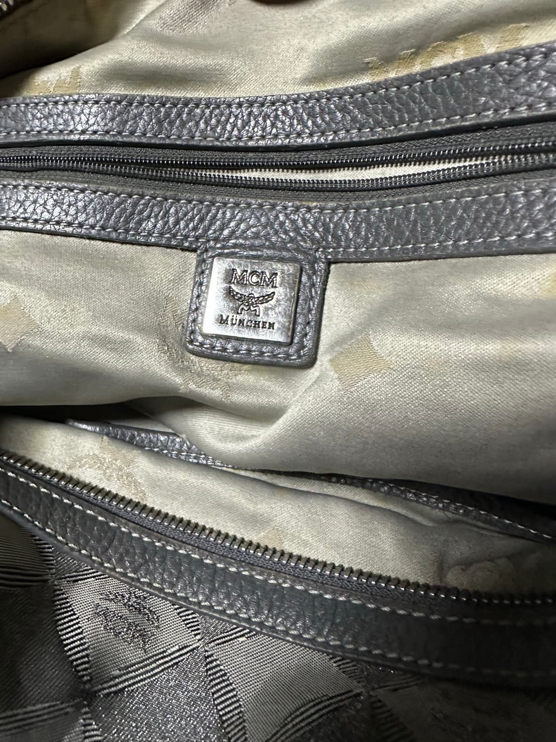MCM 은장 체인 숄더백 토트백 상품이미지8