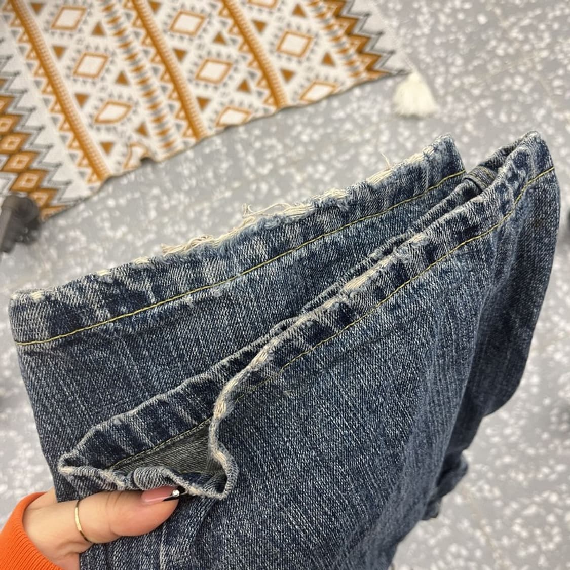 카르뱅 올드스쿨 스트릿 펑크 멀티포켓 워크 카고팬츠 32인치 C10523 상품이미지7