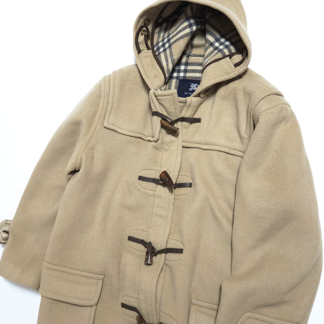 버버리 런던 클래식 후드 떡볶이 더플 코트 상품이미지2