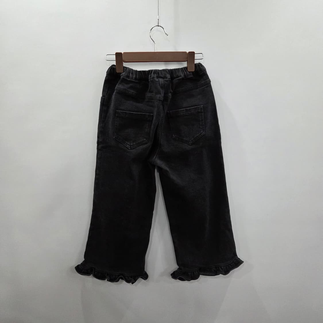 리미떼두두 여아 흑청 프릴 데님팬츠 3XL/9/10  상품이미지4
