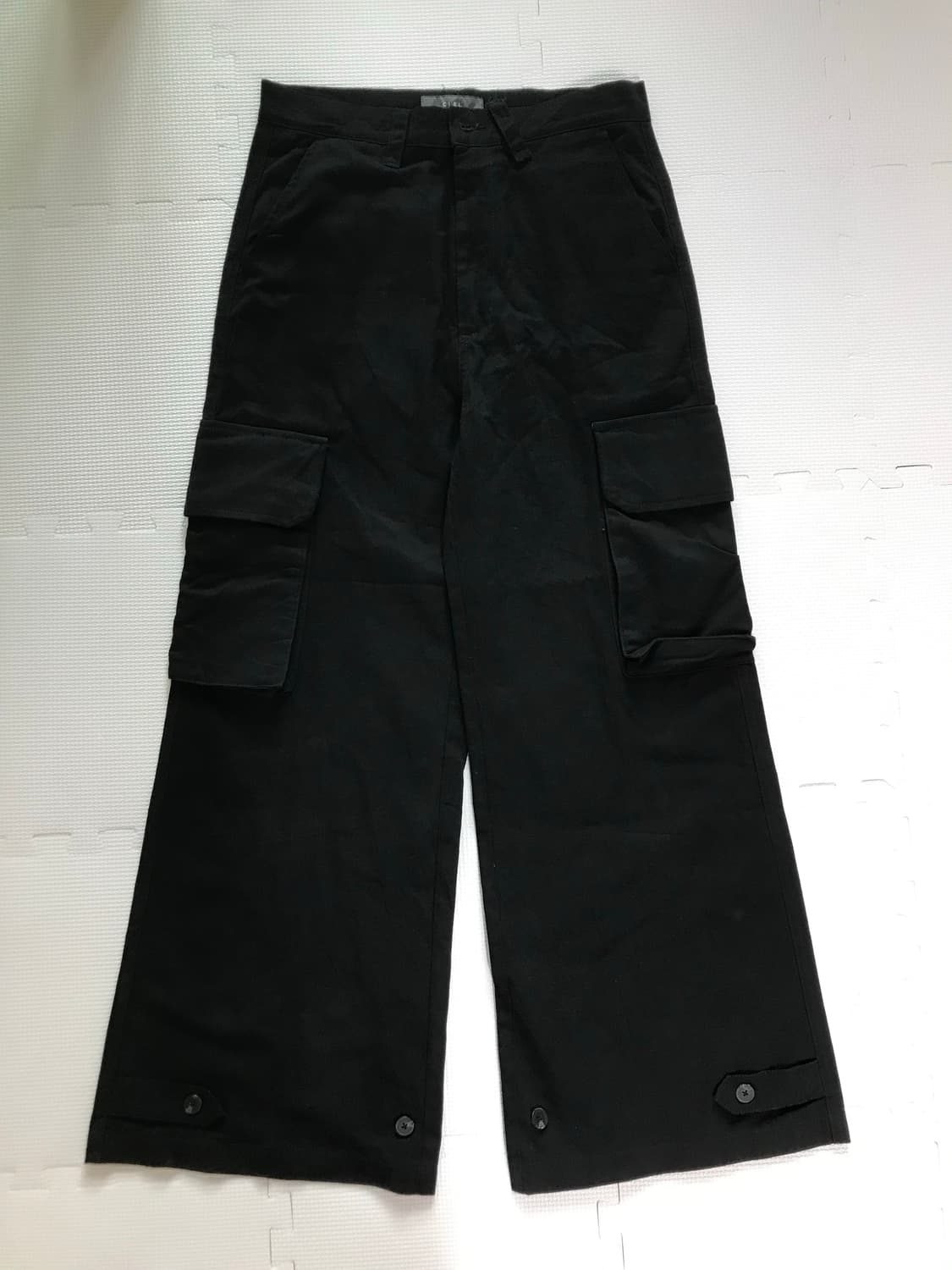 빈티지 와이드 카고 코튼팬츠 상품이미지1