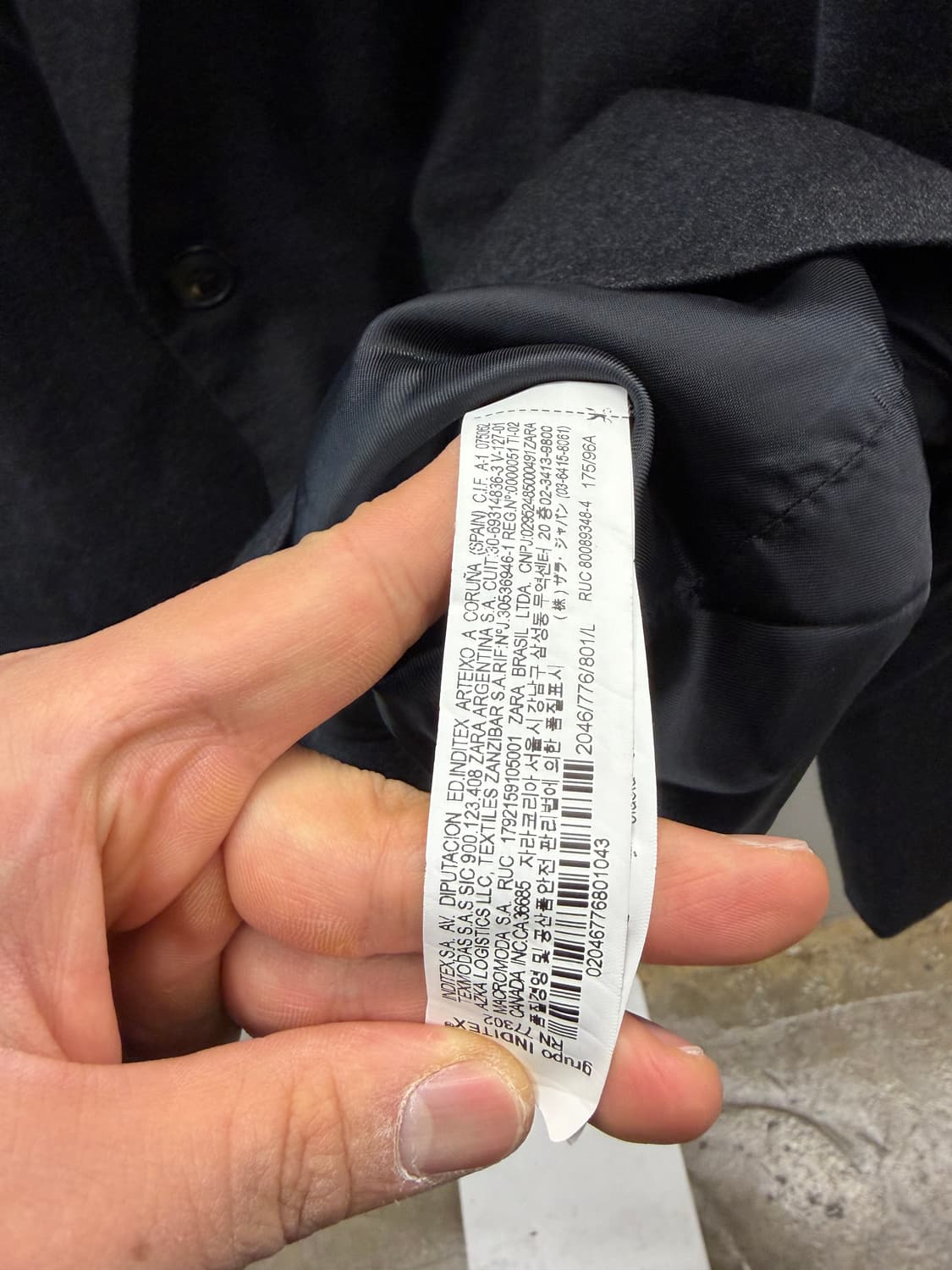 자라X아더에러 오버사이즈 블레이저 자켓 L 상품이미지6