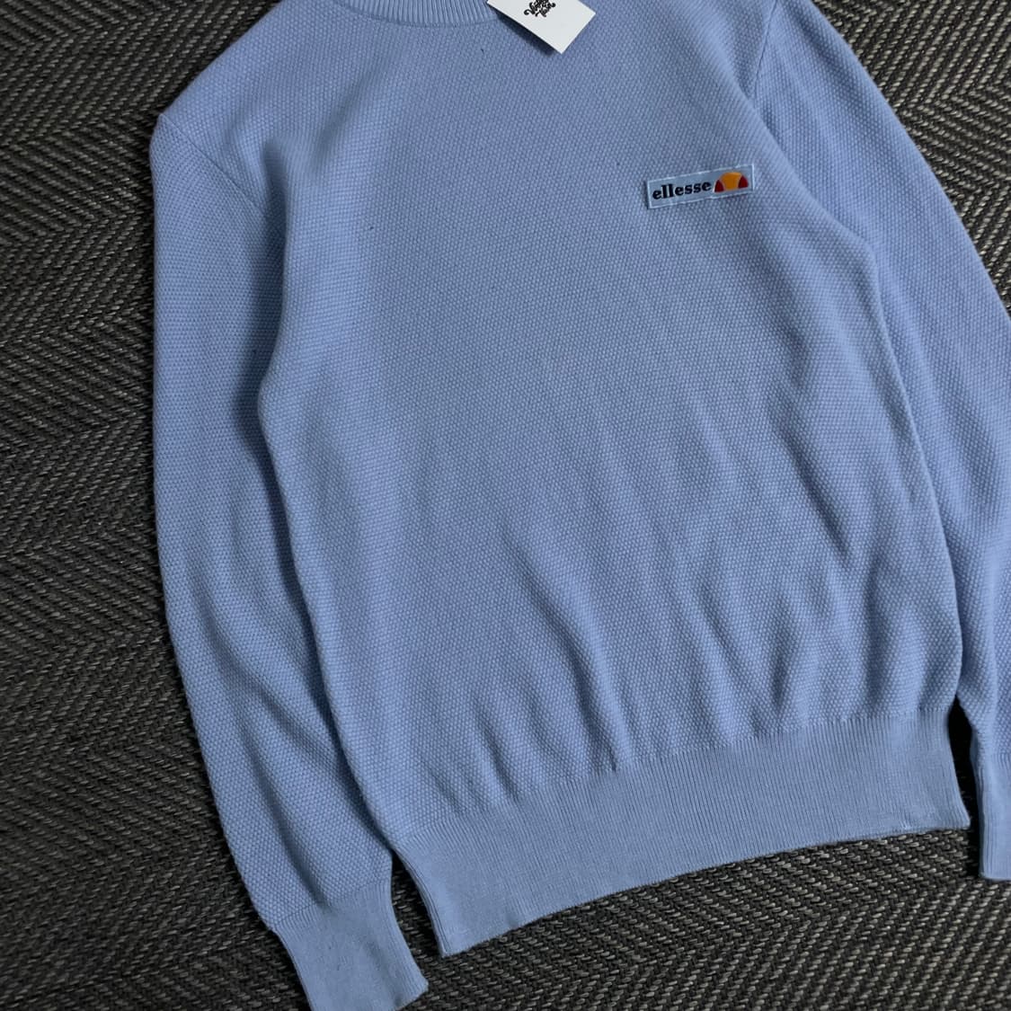 00s 엘레쎄 올드스쿨 미니멀 와플 니트o 3391 상품이미지3