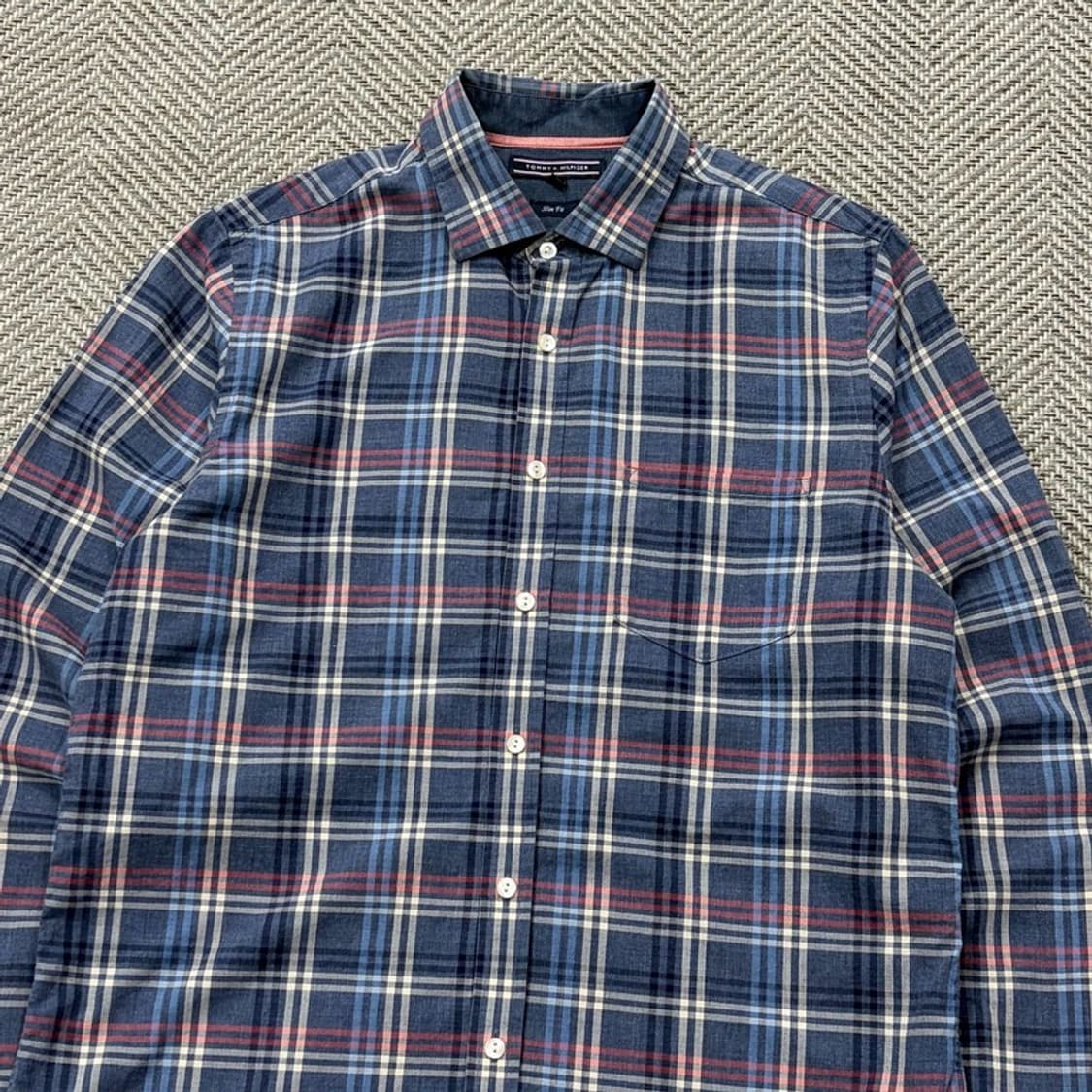 타미힐피거 체크 셔츠 v2899 상품이미지3