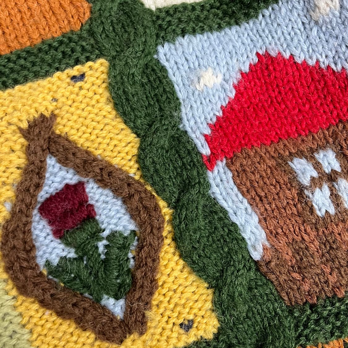 [Keith] 키이스 재팬 핸드메이드 숄카라 울 니트 상품이미지5