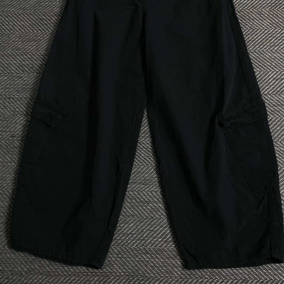 빈티지 벌룬핏 카고 퍼티그 팬츠 블랙 y 3411 상품이미지3