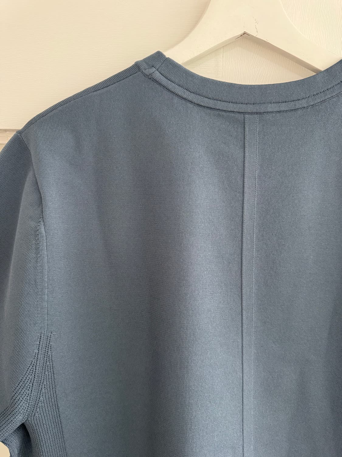 룰루레몬 라이트웨이트 니트 반팔 크루 M / 아이언블루 상품이미지5