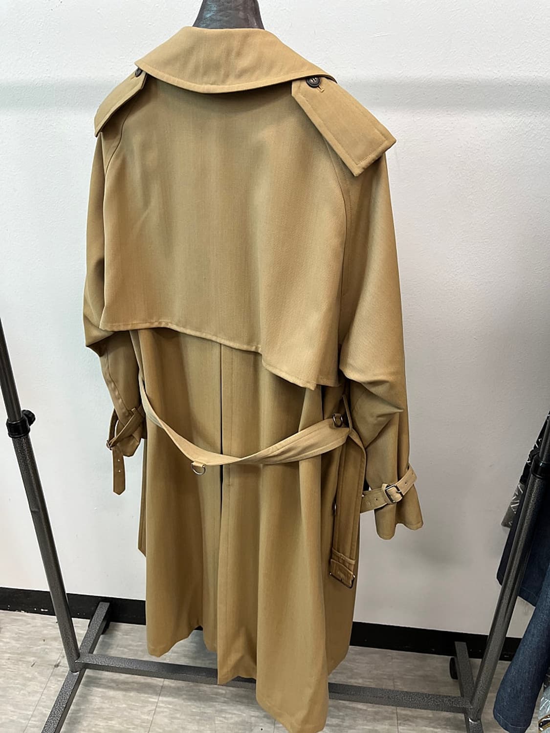 110) 비긴202 울 개버딘 트렌치코트  상품이미지7