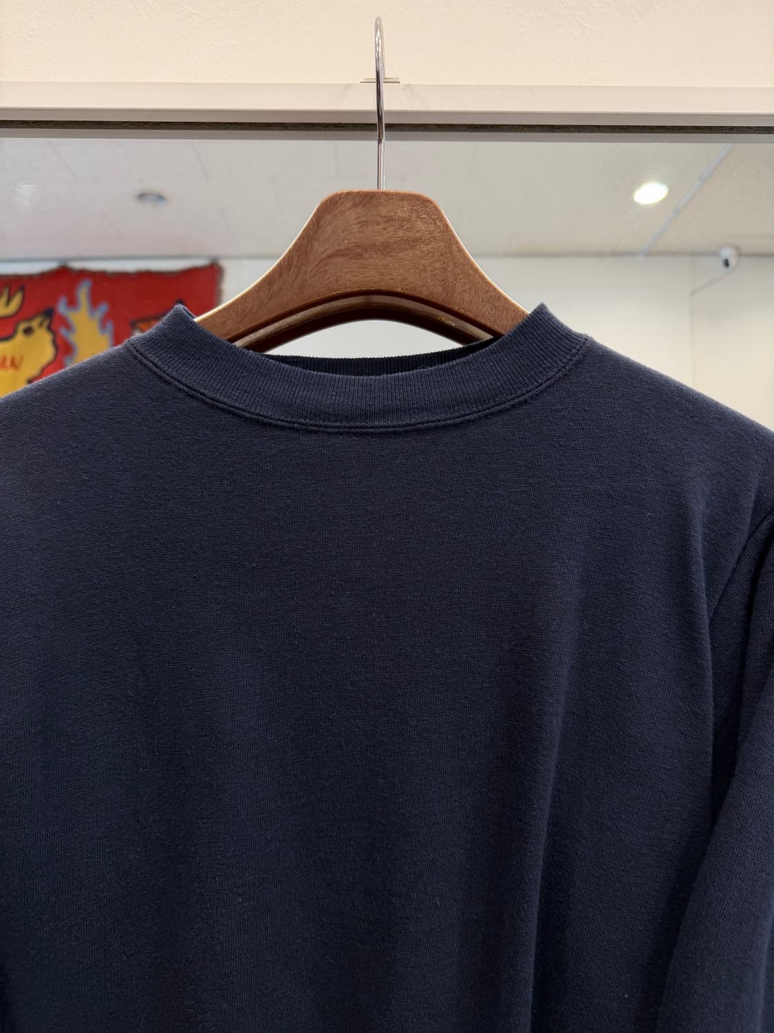 90s Vtg 빈티지 써멀 와플 스웻 셔츠 (made in USA) 상품이미지2