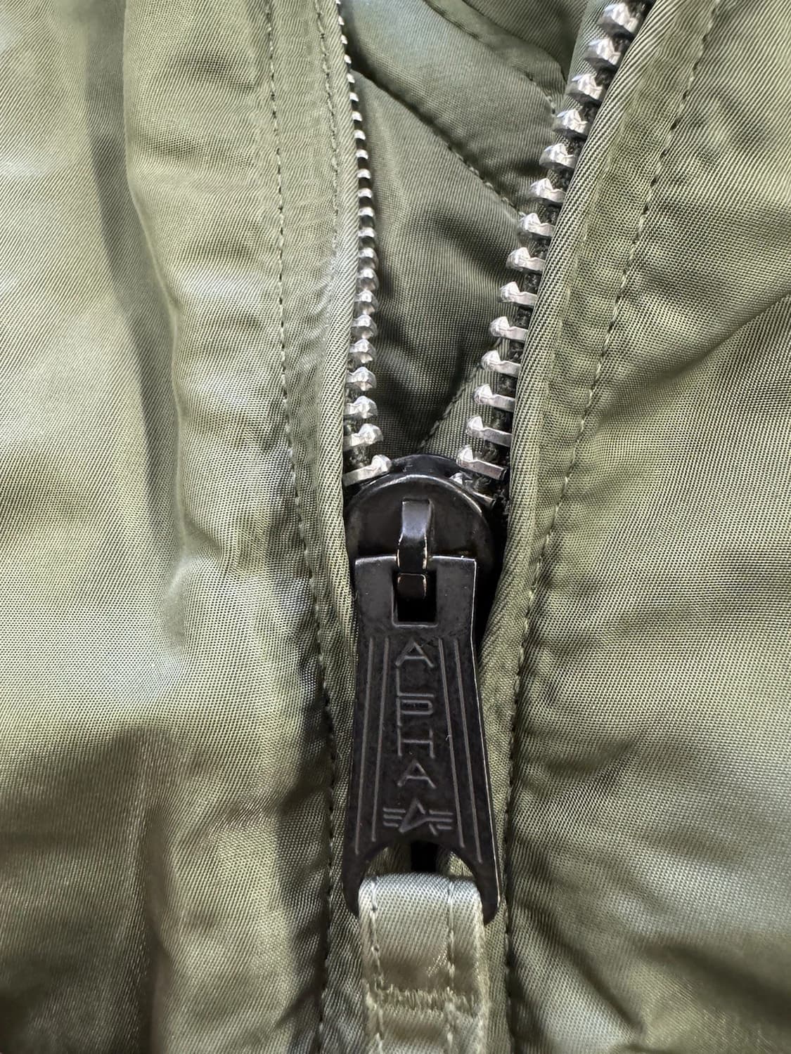 90s 알파 인더스트리 트룹 라인 플라이어스 미 공군 폭격기 비행 재킷 상품이미지5