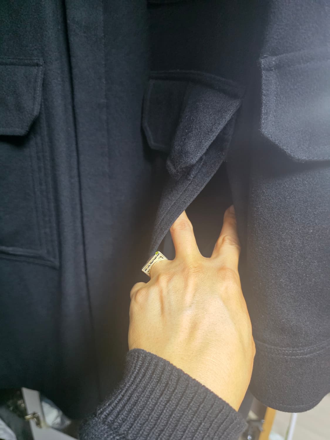 준지 울 코트 46 상품이미지4